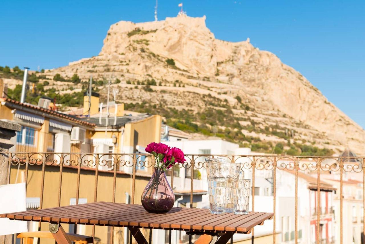 Alc - Stylish Studio With Fantastic Terrace, Old Town アリカンテ エクステリア 写真