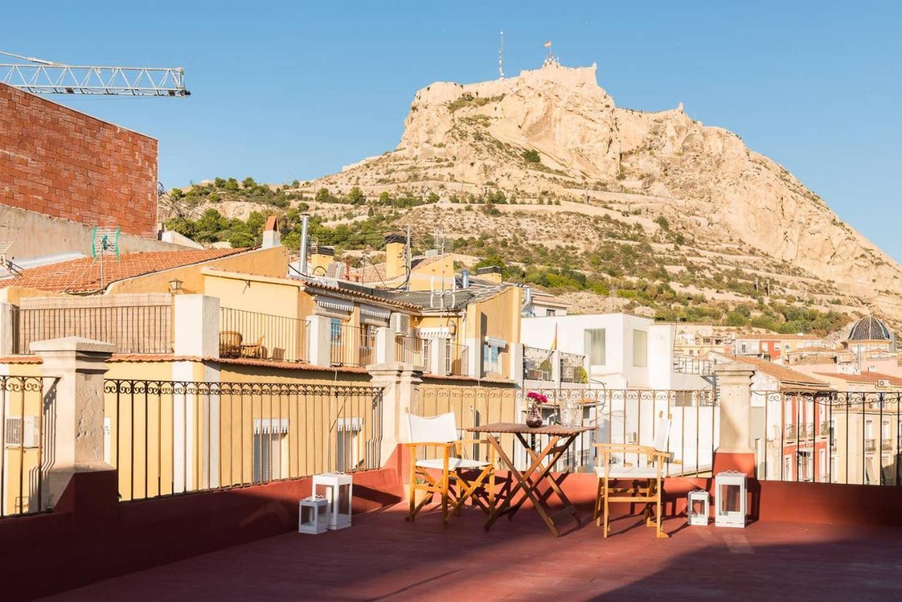 Alc - Stylish Studio With Fantastic Terrace, Old Town アリカンテ エクステリア 写真
